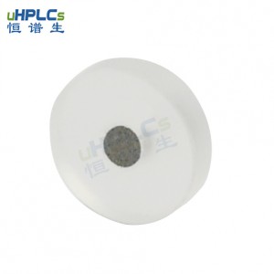 恒譜生超高壓PCTFE液相色譜耗材不銹鋼在線過(guò)濾器篩板，OD6.4*ID1.6*H1.6