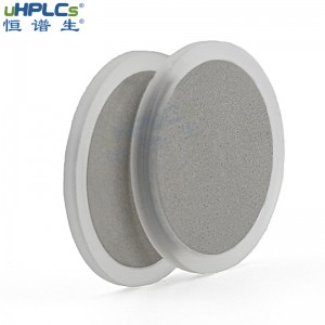 恒譜生HPLC在線過濾器PCTFE不銹鋼篩板液相色譜濾膜，OD22.4*ID19.0*H1.6